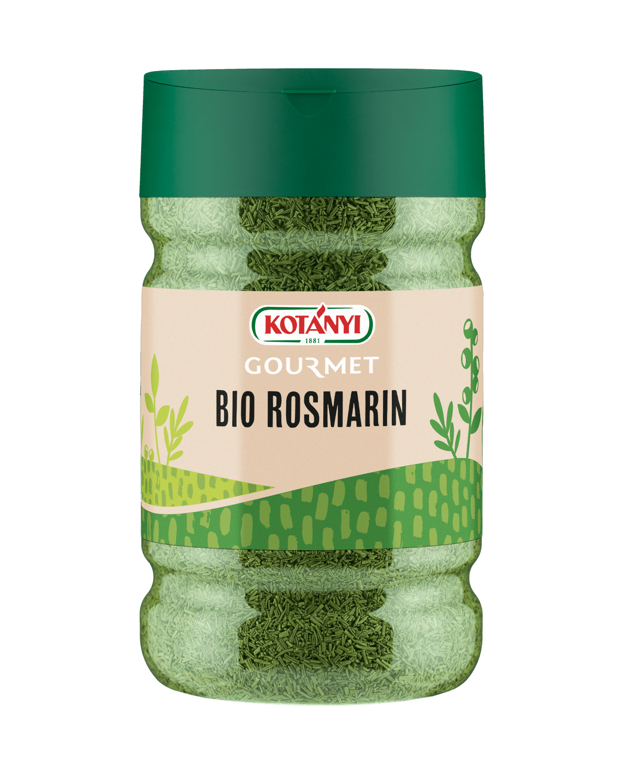 Kotányi Gourmet Bio Rosmarin in der 1200ccm Dose