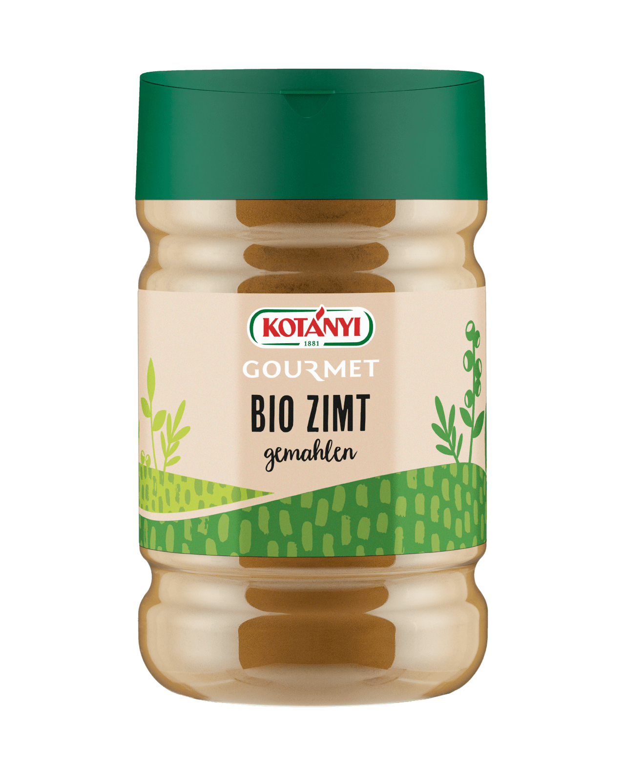 Kotányi Gourmet Bio Zimt gemahlen in der 1200ccm Dose