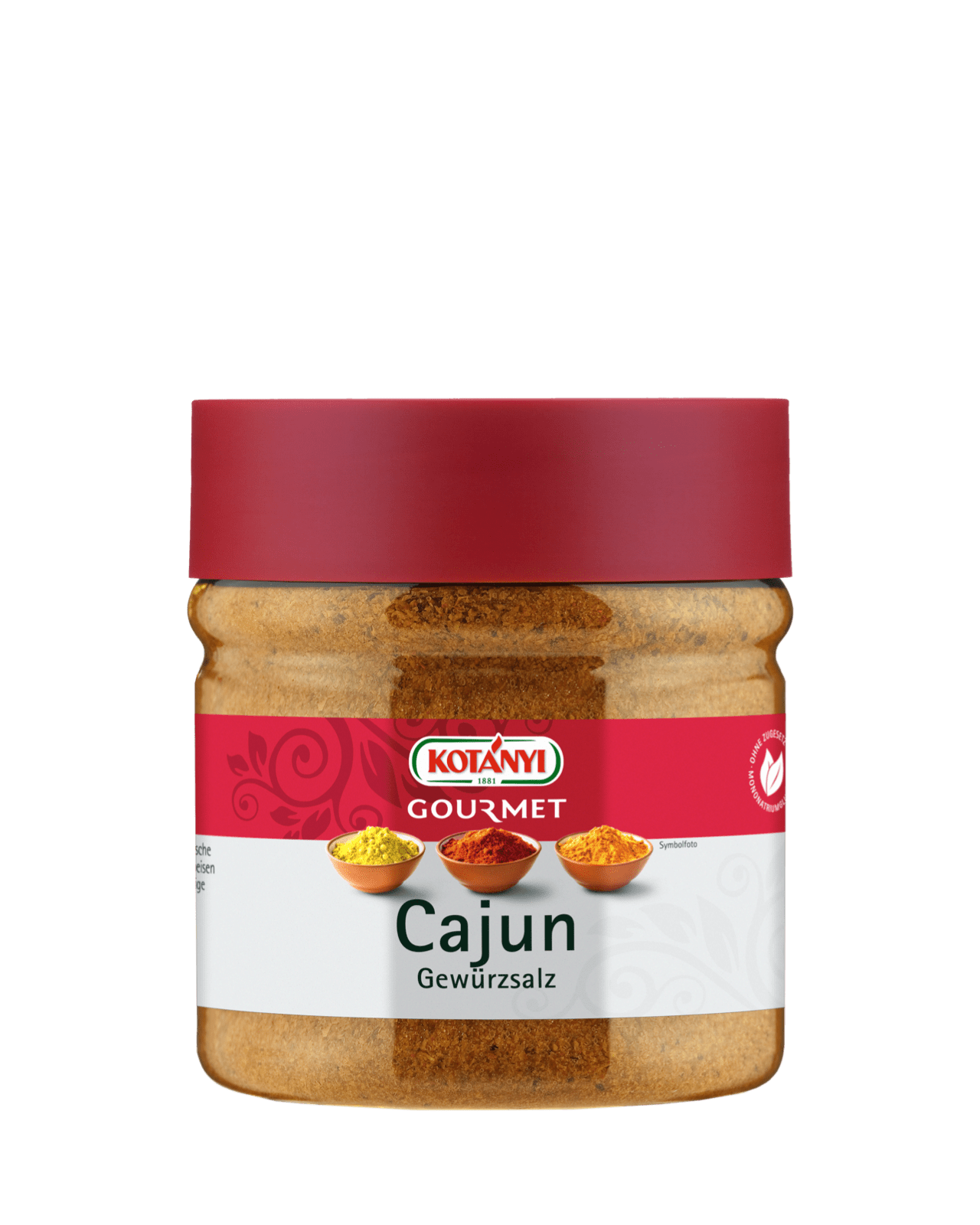 Kotányi Gourmet Cajun Gewürzsalz in der 400ccm Dose