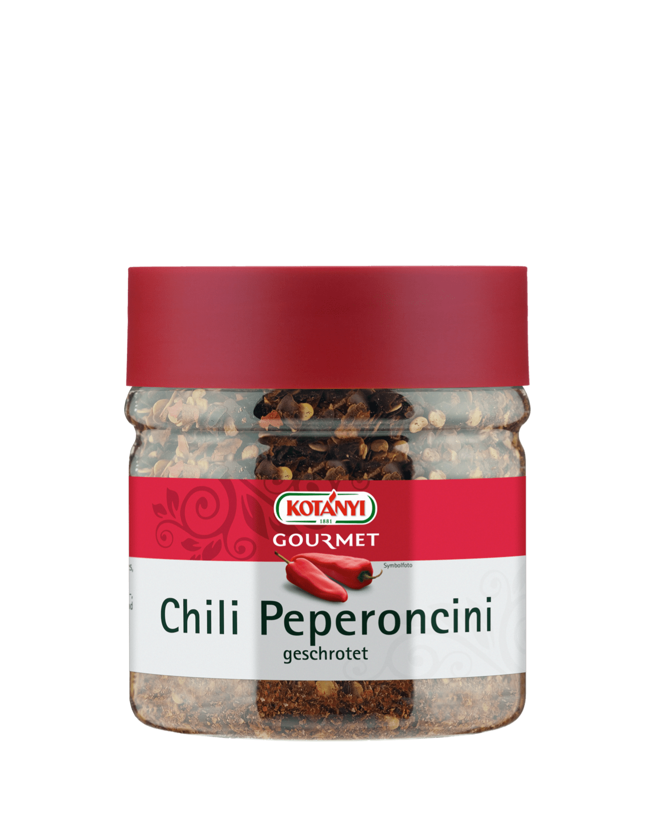 Kotányi Gourmet Chili Peperoncini in der 400ccm Dose