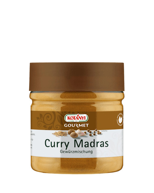Kotányi Gourmet Curry Madras Gewürzmischung in der 400ccm Dose