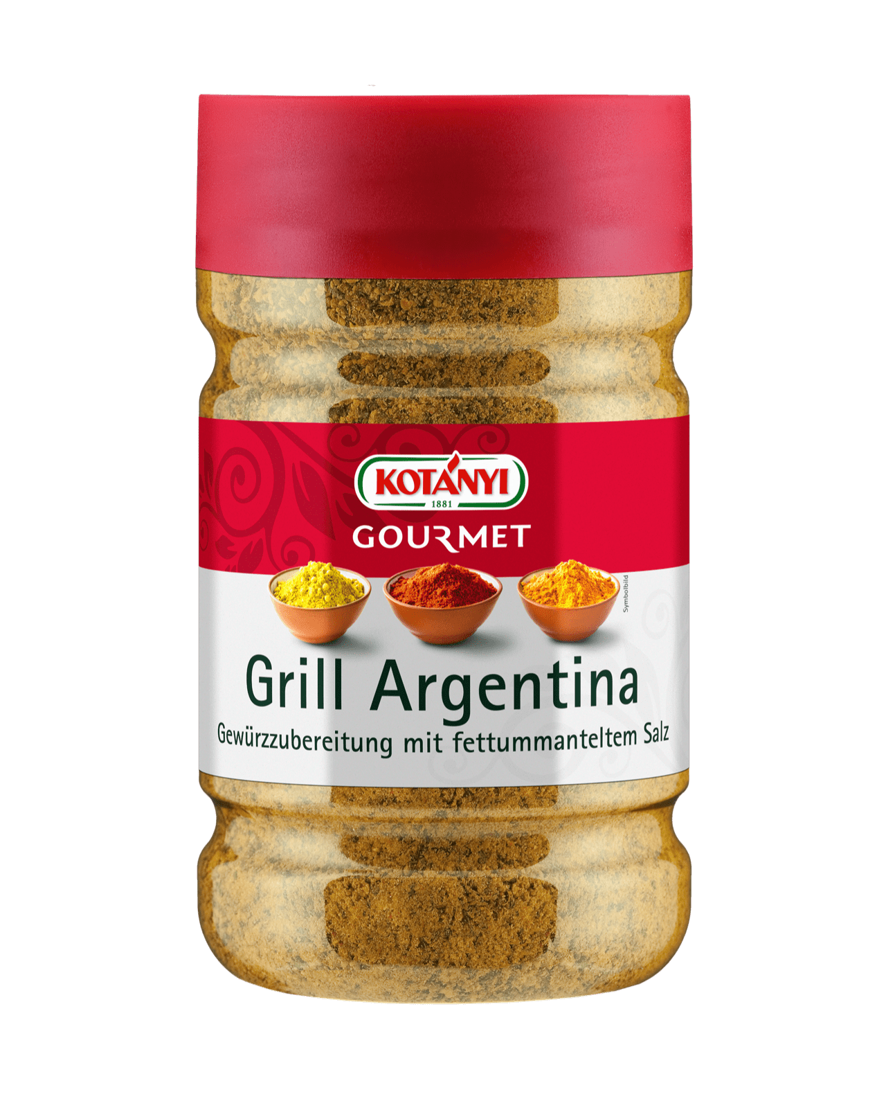 Kotányi Gourmet Grill Argentina Gewürzzubereitung in der 1200ccm Dose