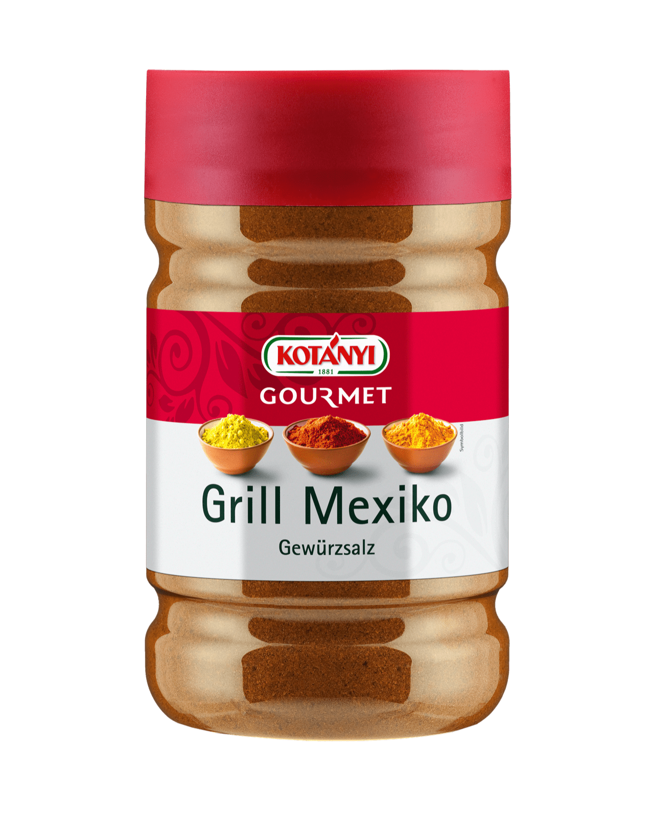Kotányi Gourmet Grill Mexiko Gewürzsalz in der 1200ccm Dose