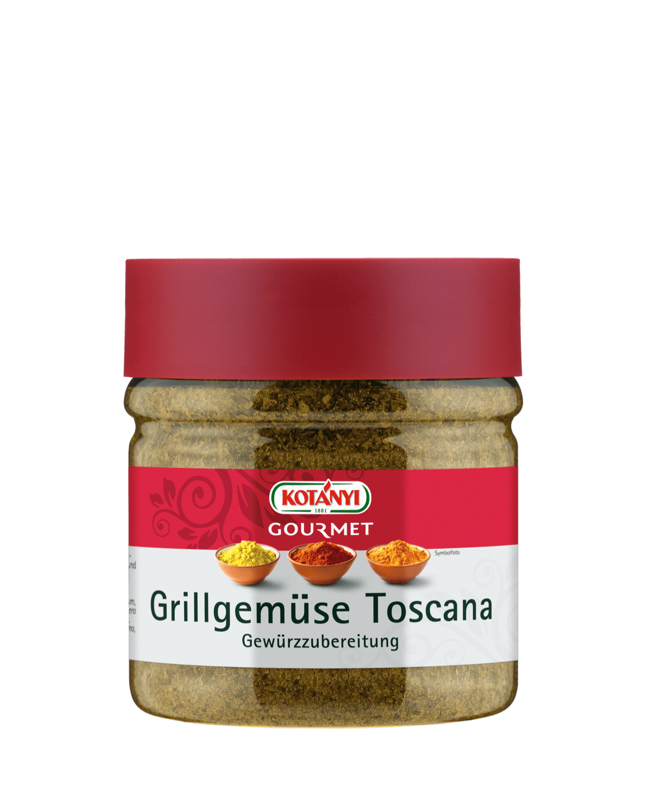 Kotányi Gourmet Grillgemüse Toscana Gewürzzubereitung in der 400ccm Dose