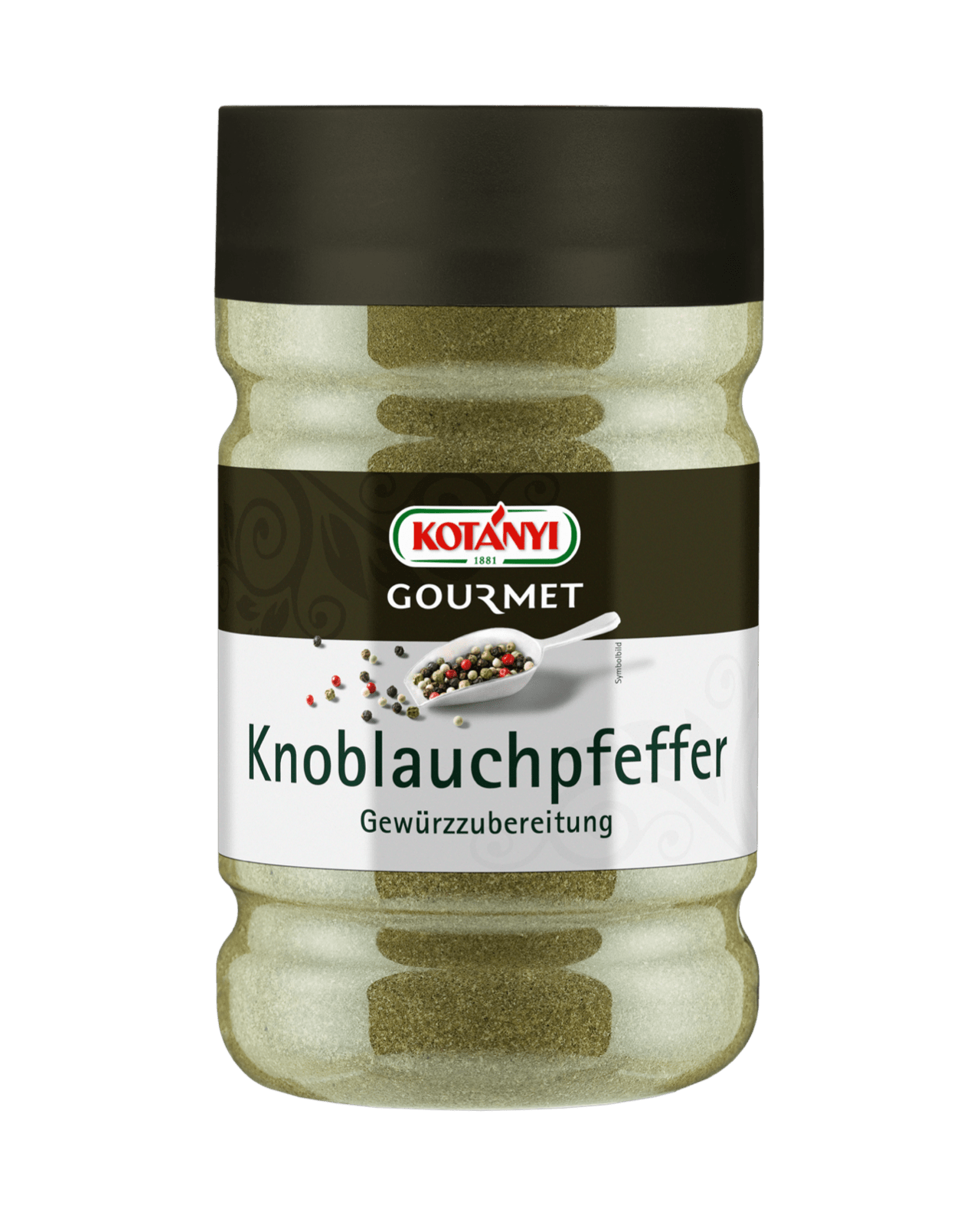 Kotányi Gourmet Knoblauchpfeffer in der 1200ccm Dose