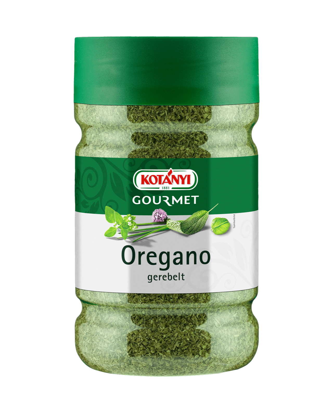 Kotányi Gourmet Oregano gerebelt in der 1200ccm Dose