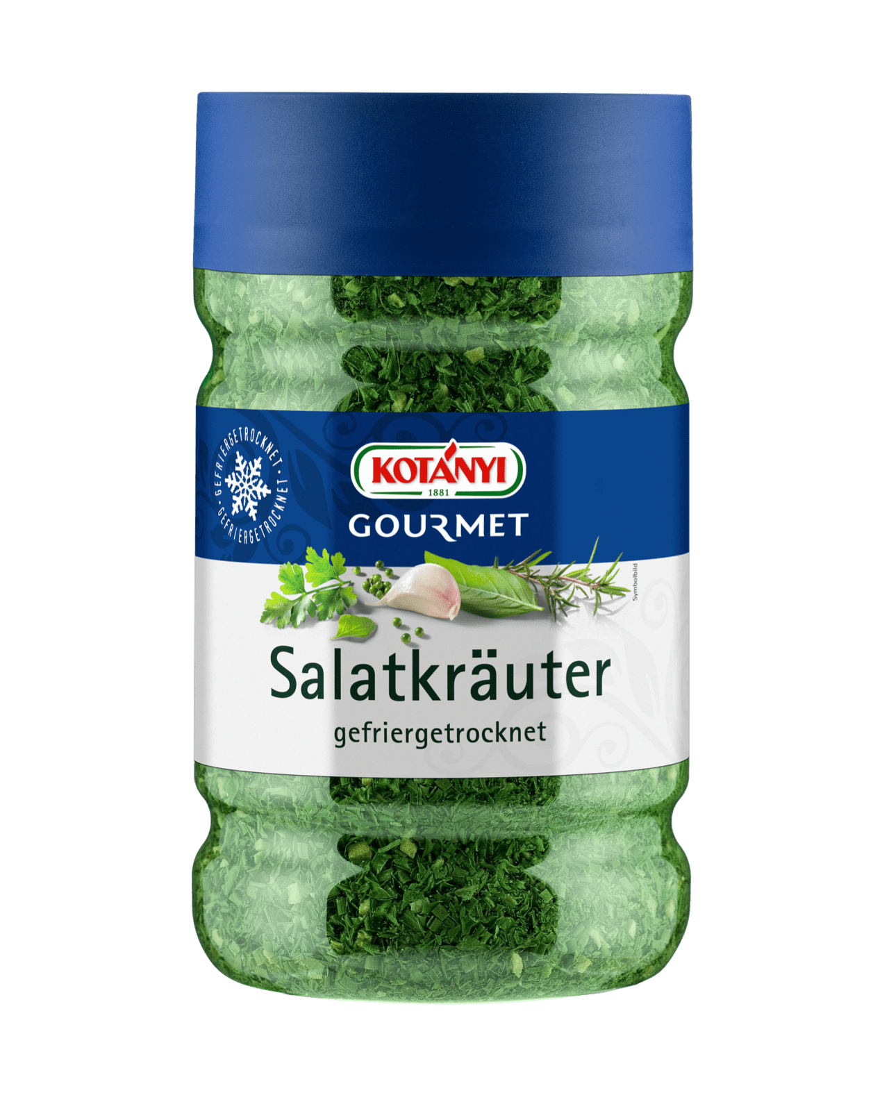 Kotányi Gourmet Salatkräuter gefriergetrocknet in der 1200ccm Dose