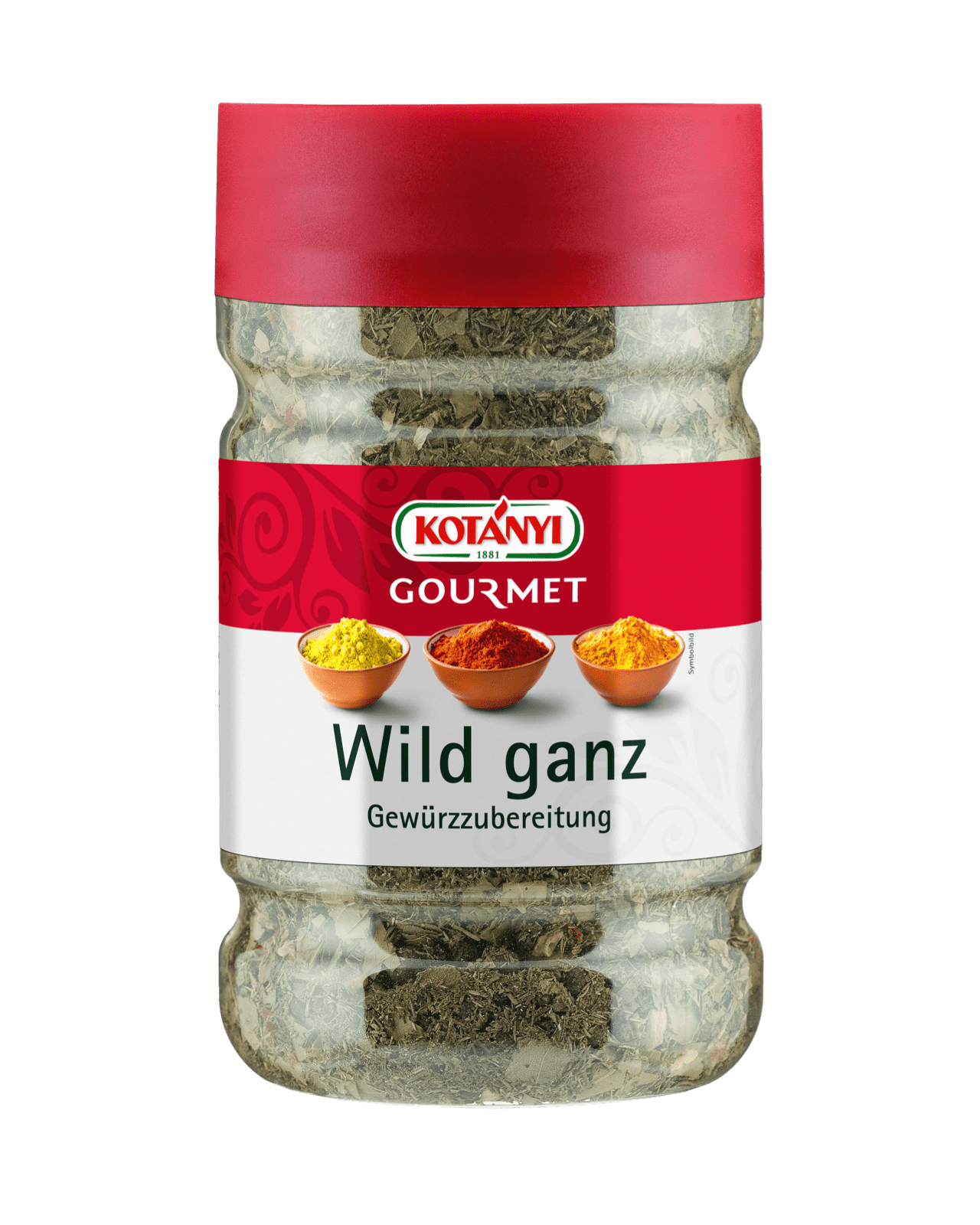 Kotányi Gourmet Wild Gewürzzubereitung ganz in der 1200ccm Dose