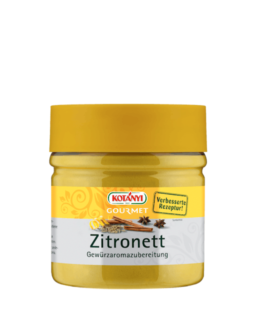 Kotányi Gourmet Zitronett Gewürzaromazubereitung in der 400ccm Dose