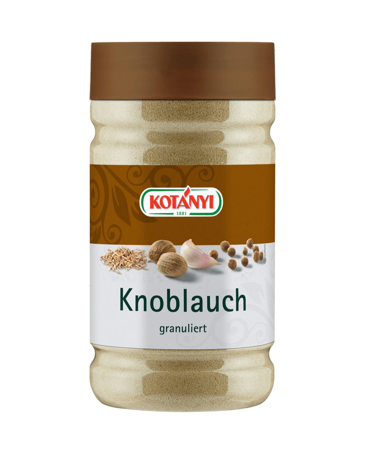 Kotányi Knoblauch granuliert in der 800Ccm Dose