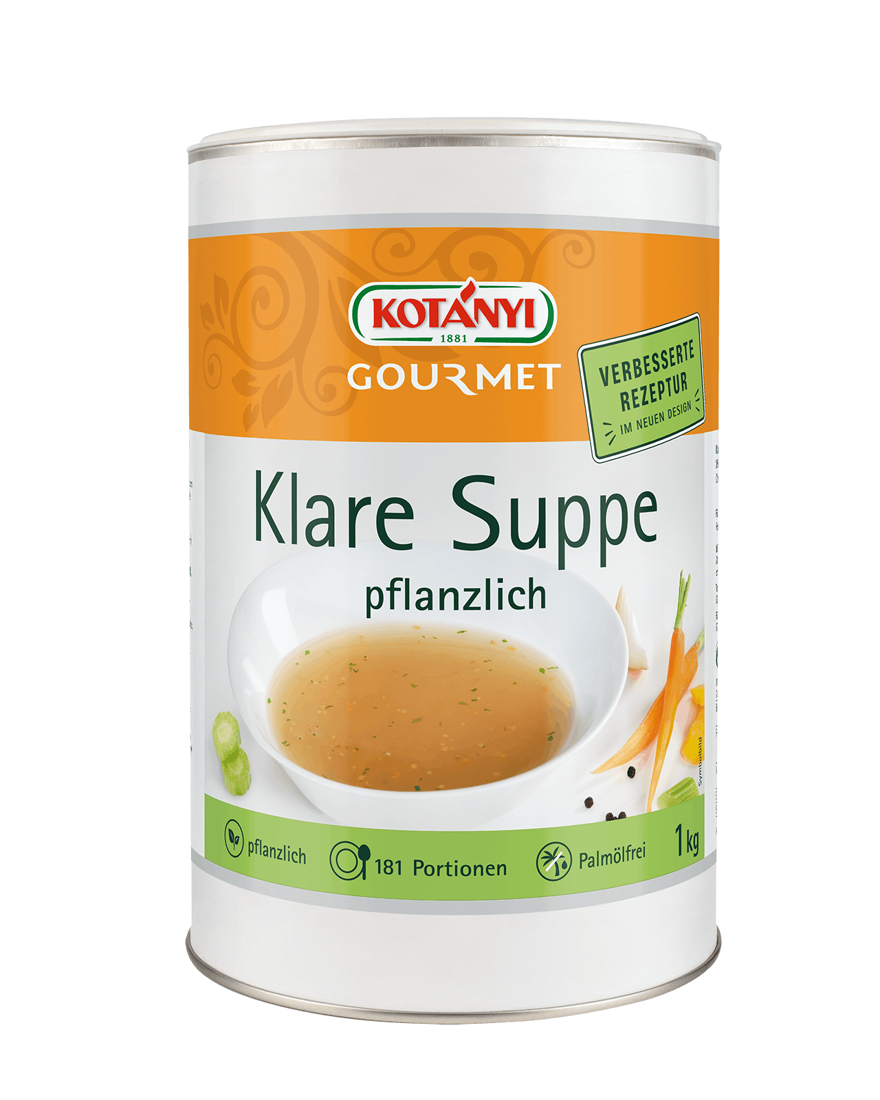 9001414025307 253001 Kotanyi Klare Suppe Pflanzlich 1kg At Cardboard Vs (1)
