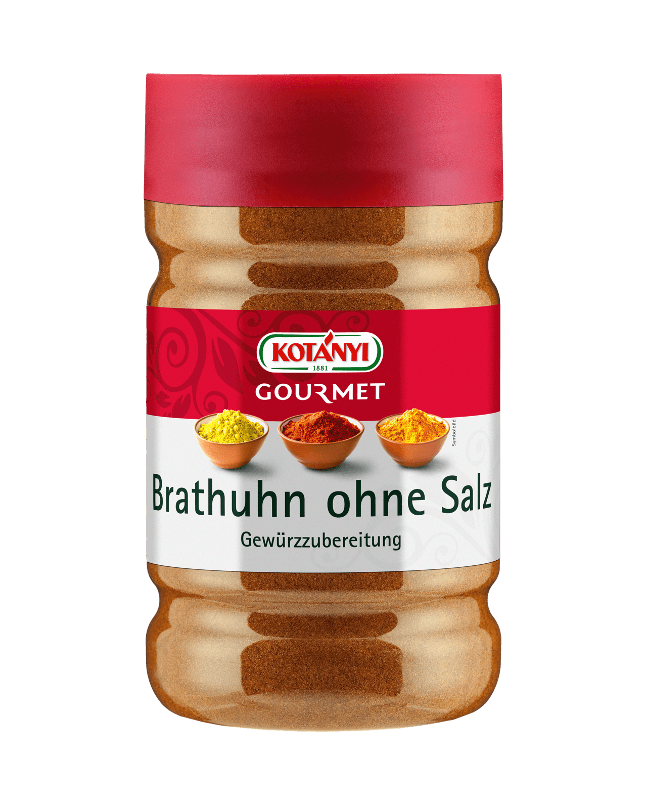Kotányi Gourmet Brathuhn ohne Salz Gewürzzubereitung in der 1200ccm Dose