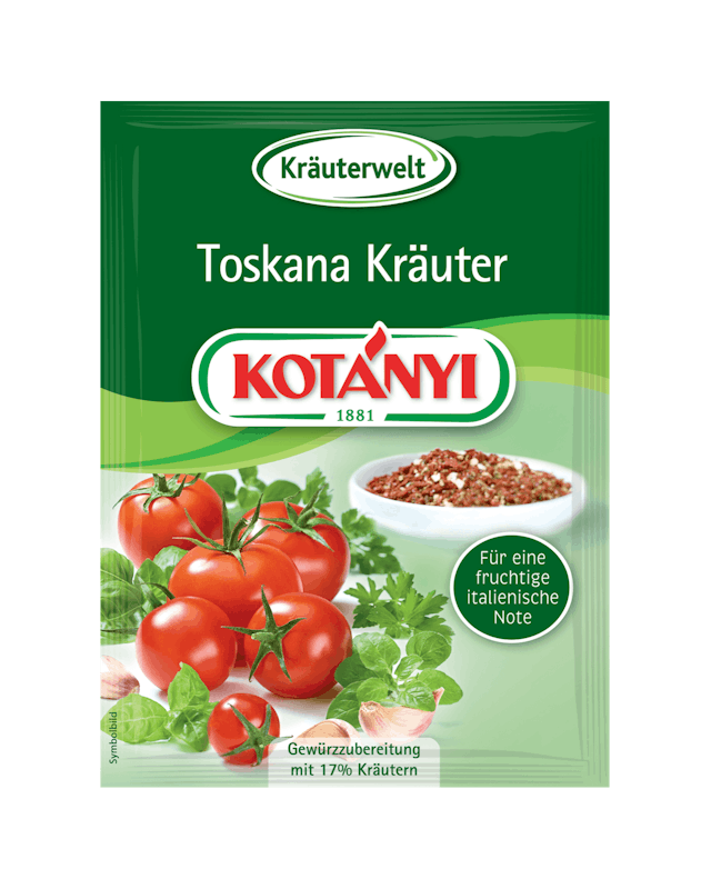 Kotányi Toskana Kräuter in der Briefpackung