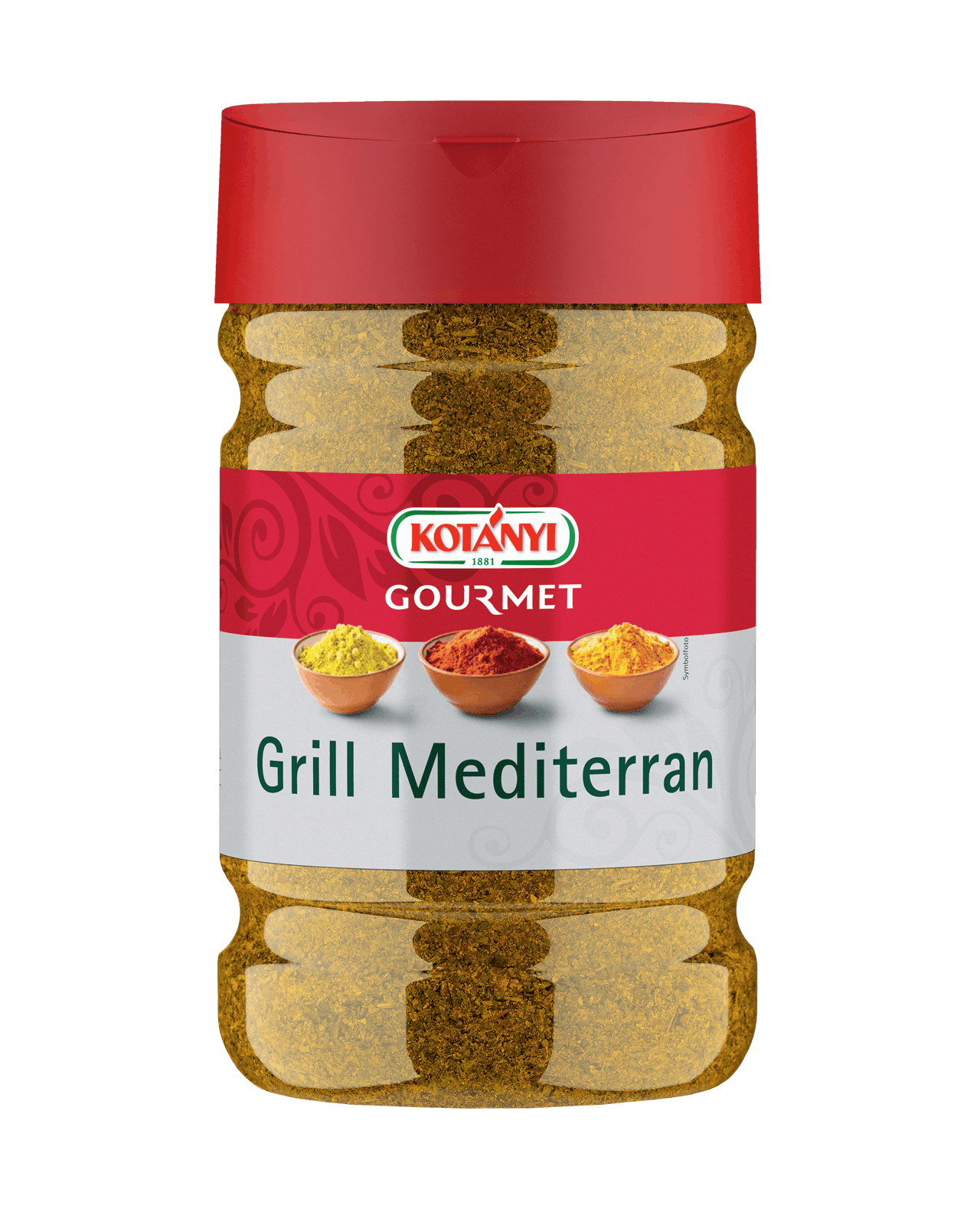 Grill Mediterran Grillgewürz in der 1200ccm Dose von Kotanyi Gourmet
