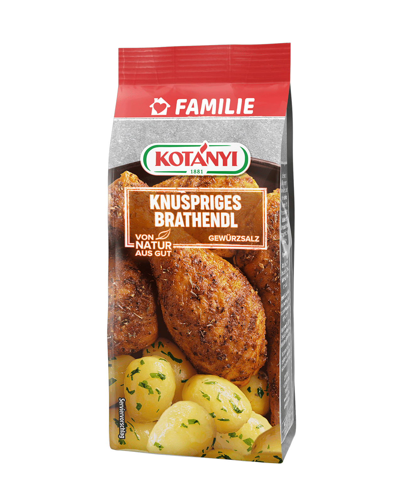 9001414204870 048701001 Kotányi Knuspriges Brathendl At Stand Up Pouch Vs Min