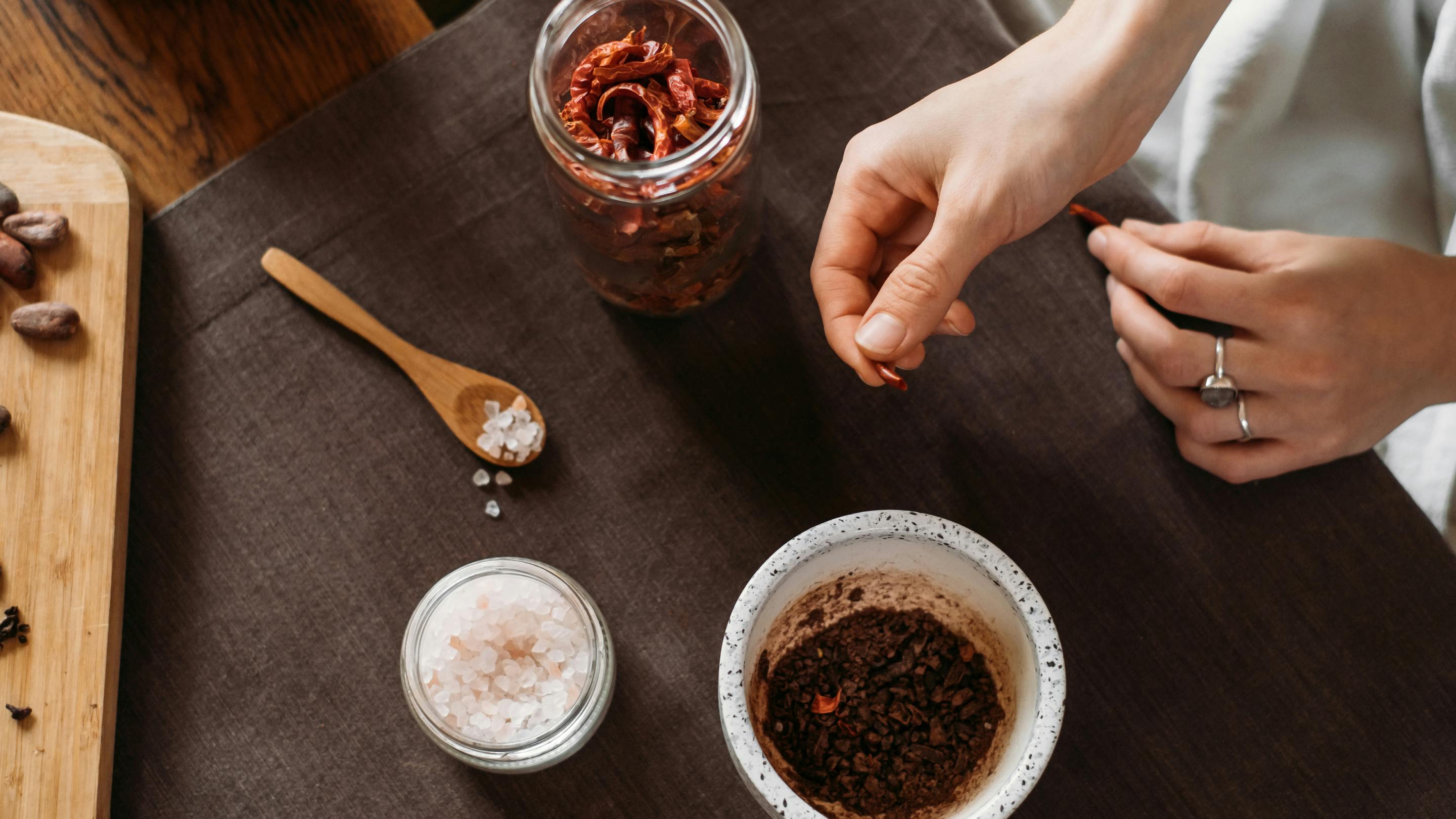 Chili in Schokodessert