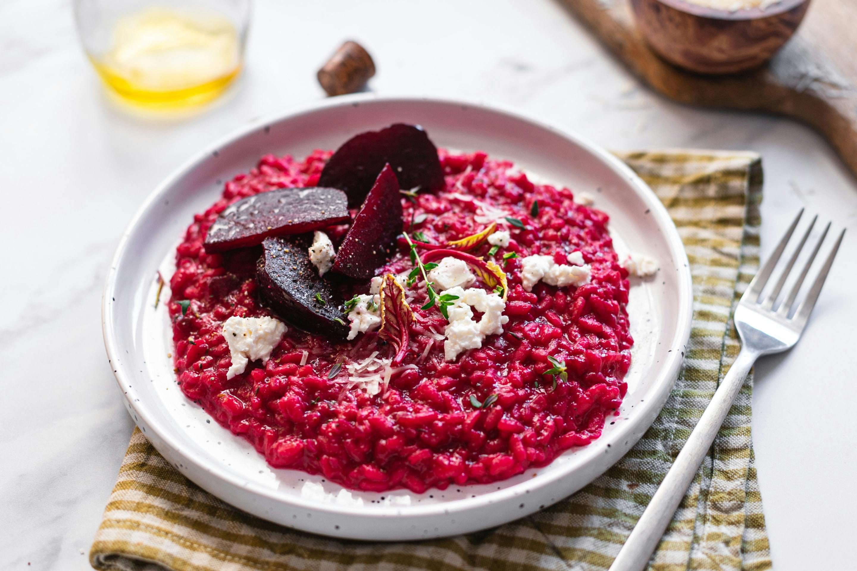 Rote Rüben Risotto