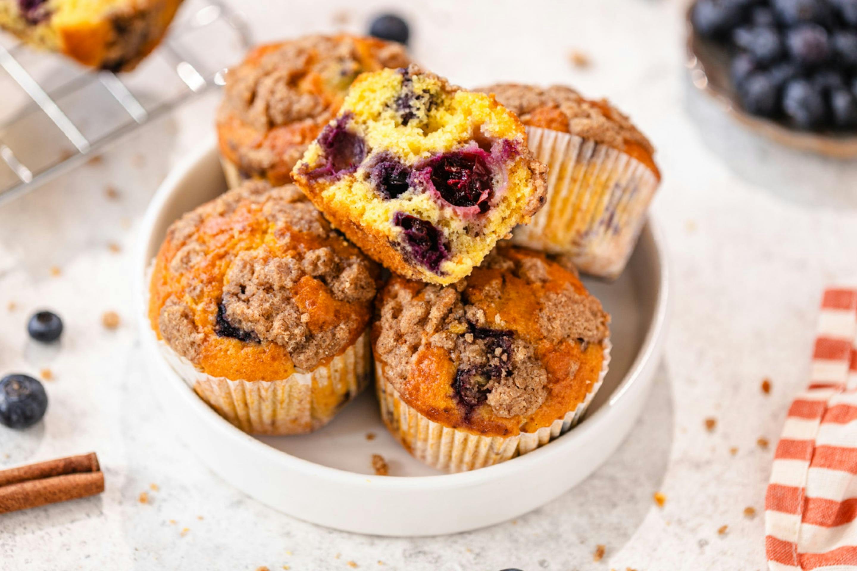 Heidelbeer Muffins, Blaubeer Muffins