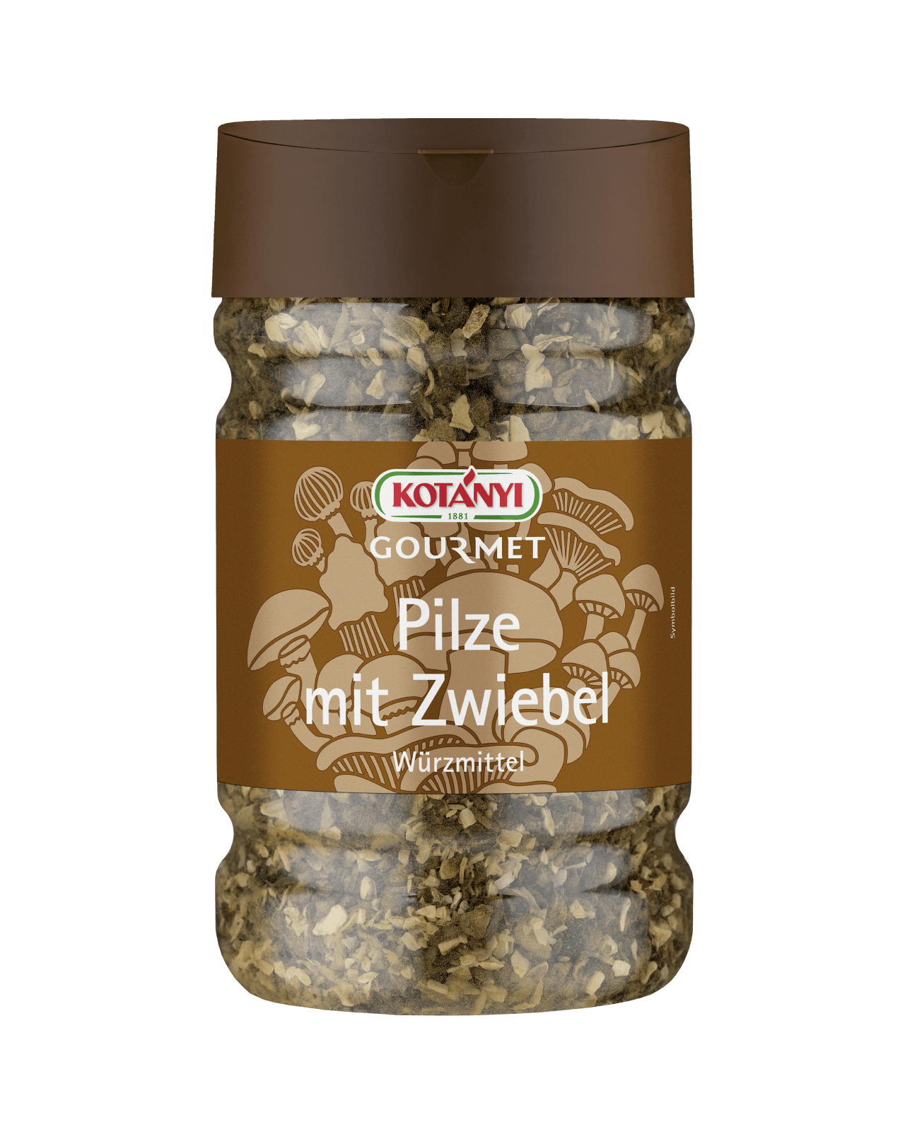 266201001 Pilze Mit Zwiebel At Front