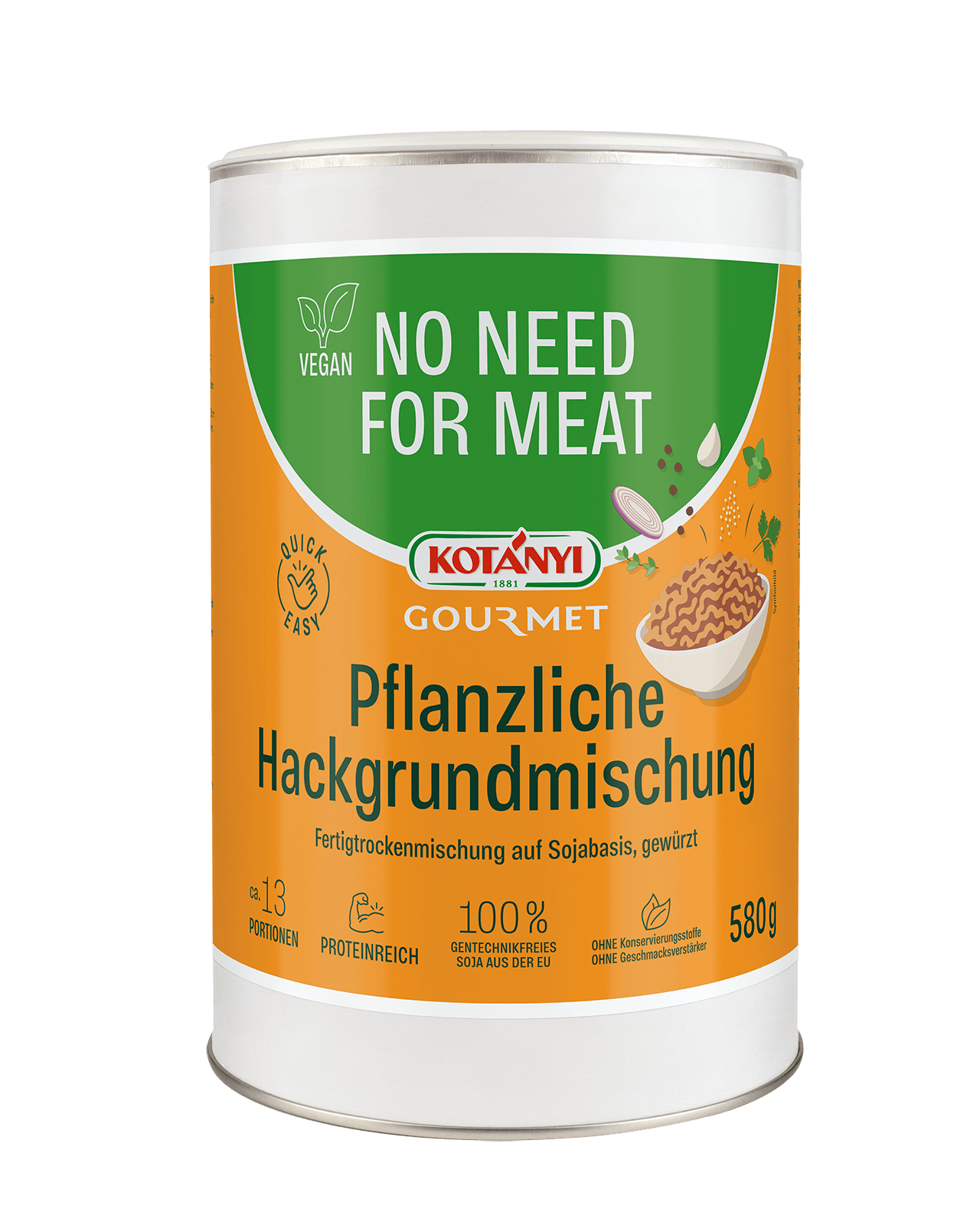 9001414026694 266901 Kotanyi Classic Vegan Paper Tin 1690ml Can At Basis Basis Noneedformeat Fs (1)
