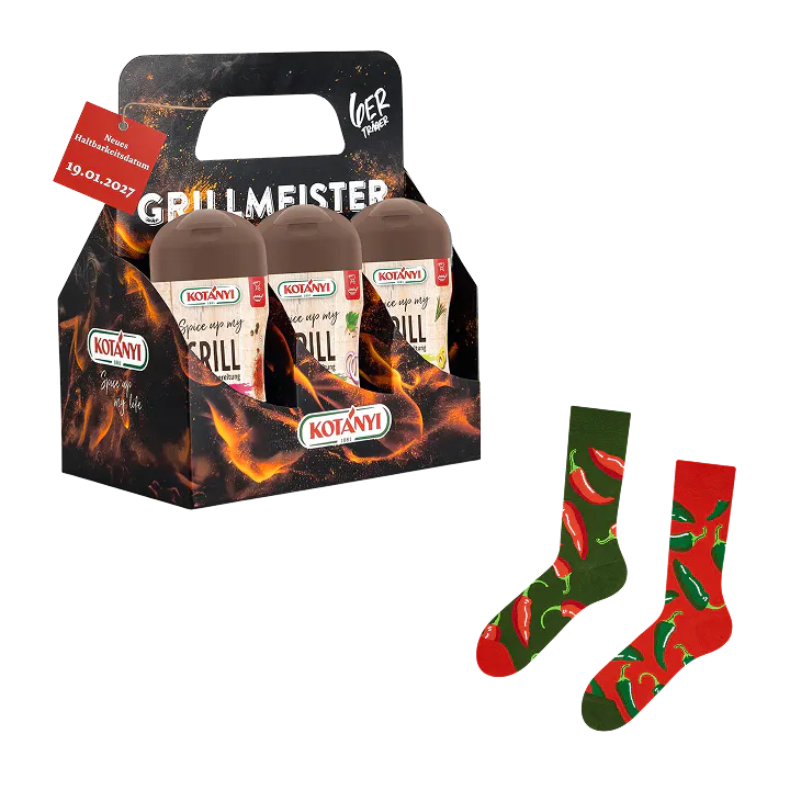 Grilltragerl Neu Transparent Socken