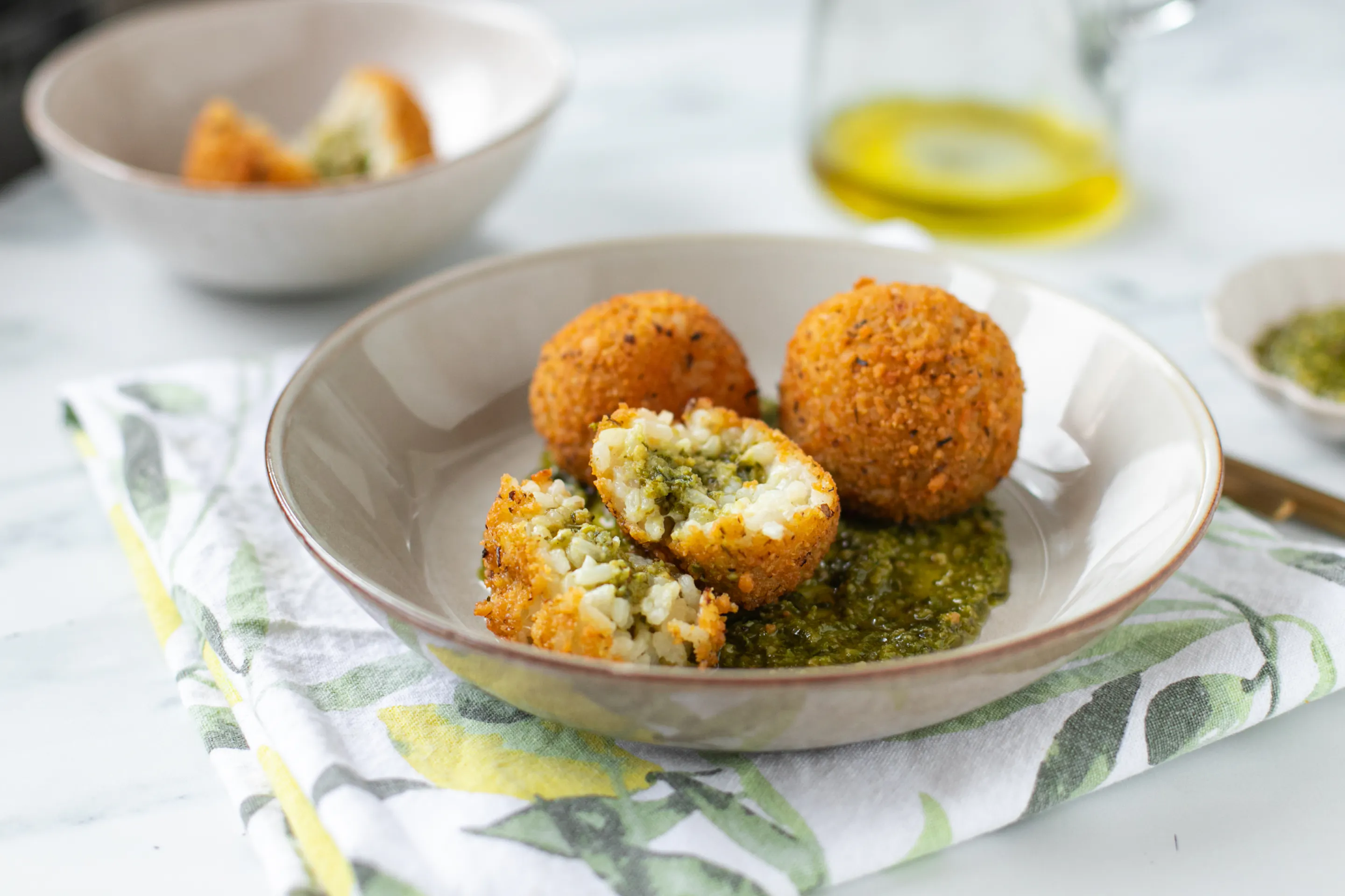 Pesto Arancini